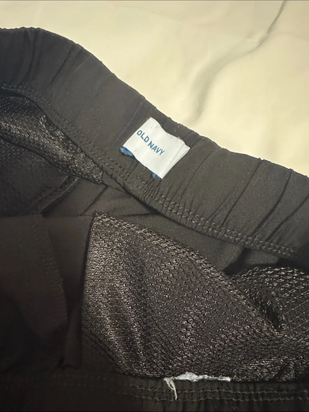Old Navy Boys Black Elastic-Waist Shorts